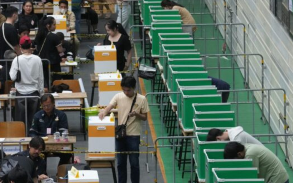 Contagem preliminar indica Bhumjaithai à frente nas eleições gerais da Tailândia