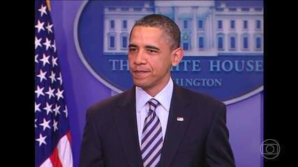 Trump descarta pedido de desculpas por vídeo que associa casal Obama a macacos - Imagem do artigo original